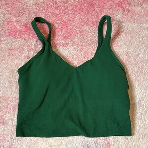 lululemon athletica everglade green align top